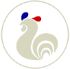 poule drapeau france